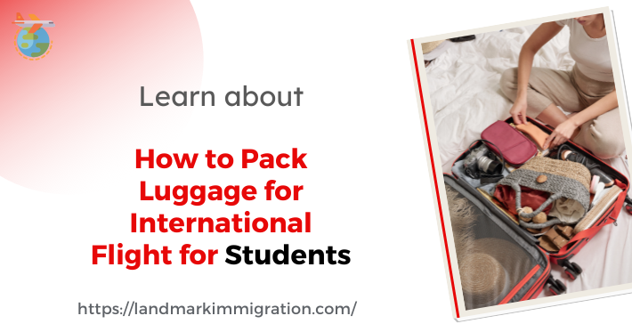 How to Pack Luggage for International Flight for Students [New]