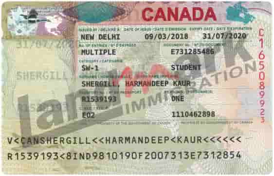 Visa 135