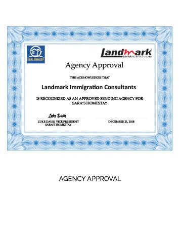 1.Agency Certificate