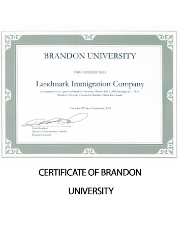 18. Landmark Immigration Brandon university