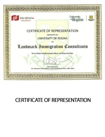 19. Landmark Immigration Certificate Uni of Refina