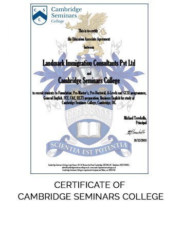 7. Cambridge Seminars College