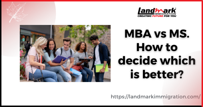 MBA vs MS. How to decide which is better?