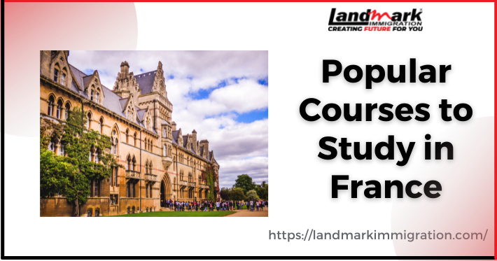 Popular Courses to Study in France