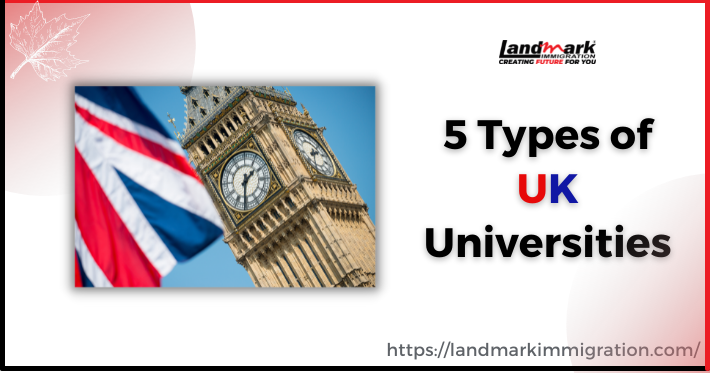 5 Types of UK Universities