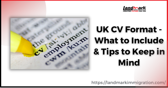 UK CV Format