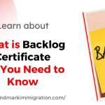 What is Backlog Certificate
