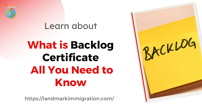 What is Backlog Certificate