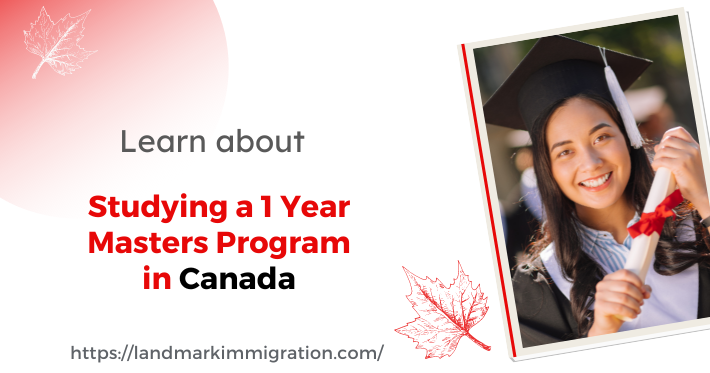 Studying a 1 Year Masters Program in Canada