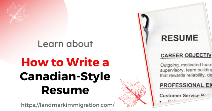 How To Write A Canadian Style Resume Read Some Tips   Canadian Style Resume 