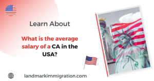 What is the average salary of a CA in the USA