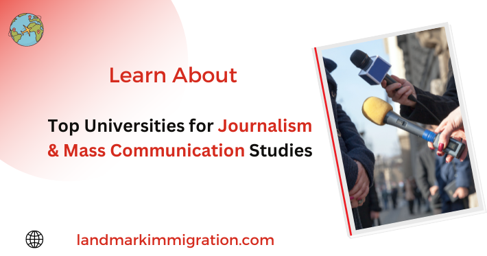 Top Universities for Journalism & Mass Communication Studies